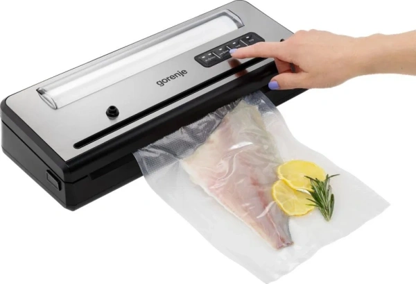 Вакуумный упаковщик Gorenje VS110BE 110Вт серебристый/черный