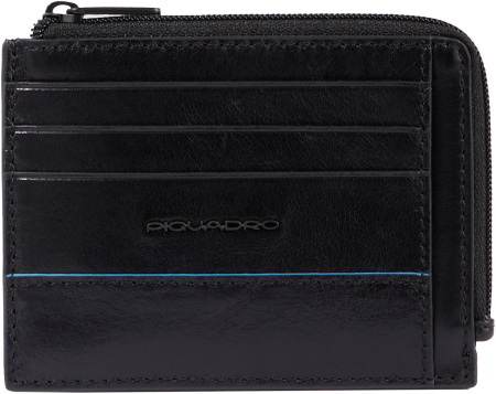 Кошелек мужской Piquadro Blue Square Revamp PP4822B2VR/N черный натур.кожа