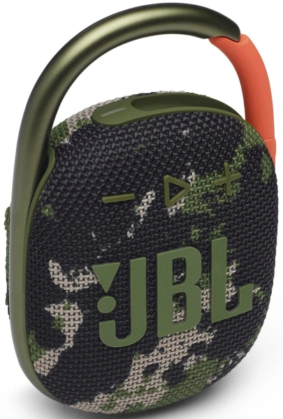 Колонка порт. JBL Clip 4 камуфляж 5W 1.0 BT 15м 500mAh (JBLCLIP4SQUAD)