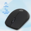 Мышь Оклик 486MW черный оптическая (1600dpi) беспроводная USB для ноутбука (3but)