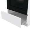 Плита Комбинированная Gorenje GK5A21WH белый/черный (стеклянная крышка) реш.сталь