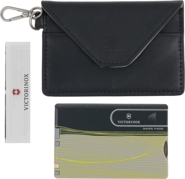 Швейцарская карта Victorinox Swiss Card Classic New York Style (0.7100.E223) зеленый коробка подароч