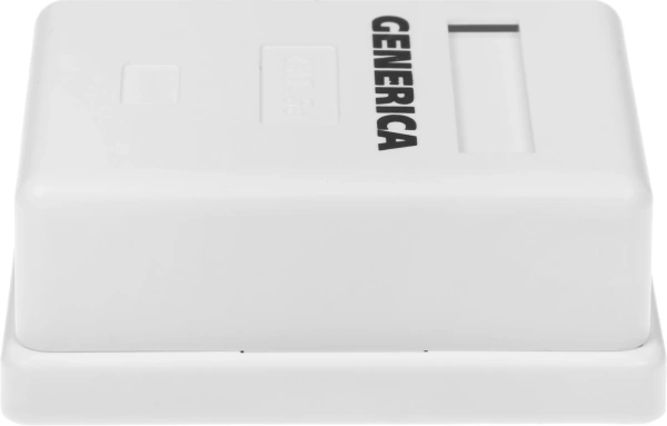 Розетка ITK CS2-1C5EF-12-G настенная 49.2x62.5x25.2мм крышка RJ45 пластик белый (упак.:1шт)