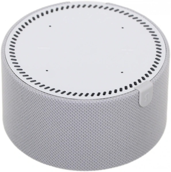 Умная колонка Yandex Станция Мини с часами Алиса серый 10W 1.0 BT 10м (YNDX-00020G)