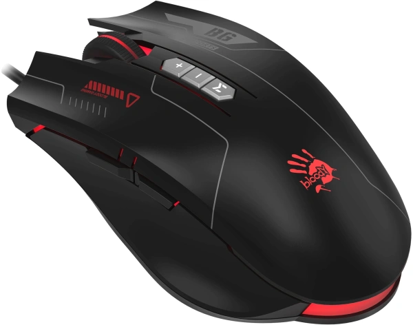 Мышь A4Tech Bloody ES7 черный оптическая (6000dpi) USB (7but)