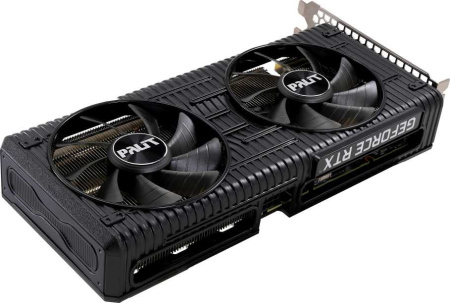 Видеокарта Palit PCI-E 4.0 PA-RTX3060 DUAL 12G NVIDIA GeForce RTX 3060 12288Mb 192 GDDR6 1320/15000 HDMIx1 DPx3 HDCP Ret