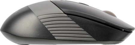 Мышь A4Tech Fstyler FG10S черный/серый оптическая (2000dpi) silent беспроводная USB для ноутбука (4but)