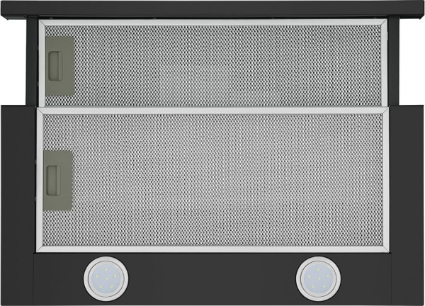 Вытяжка встраиваемая Maunfeld VS Light 50 черный управление: кулисные переключатели (1 мотор)