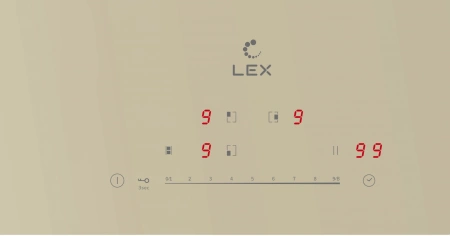 Индукционная варочная поверхность Lex EVI 431A IV слоновая кость