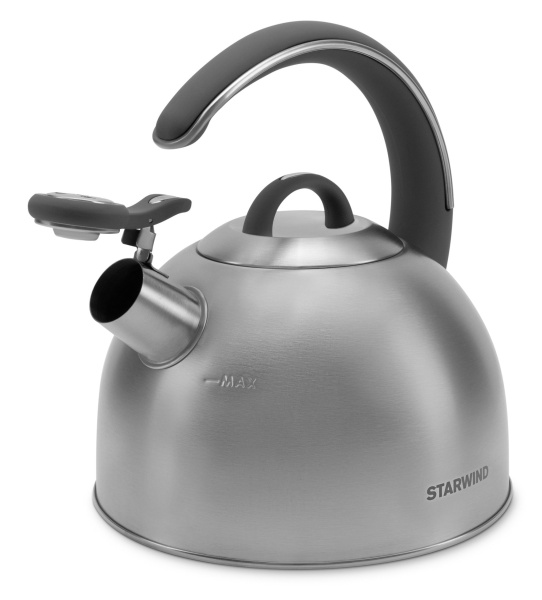 Чайник металлический Starwind Chef Family 2.8л. серебристый (SW-CH1106)