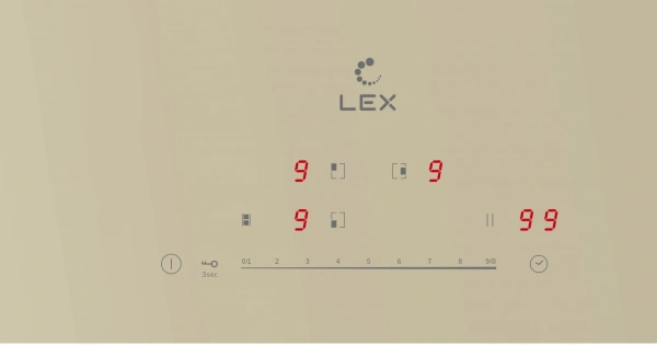 Индукционная варочная поверхность Lex EVI 431A IV слоновая кость