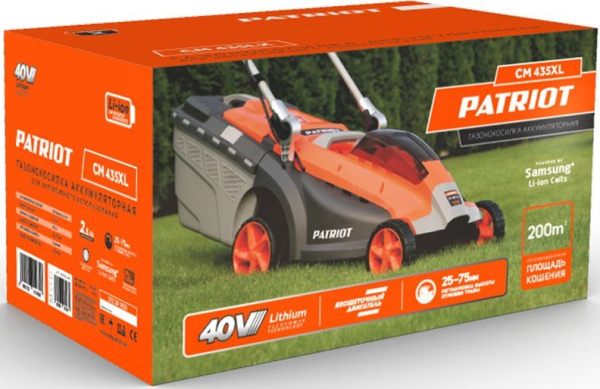 Газонокосилка роторная Patriot CM 435 XL (512201435)