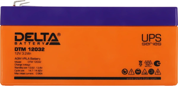 Батарея для ИБП Delta DTM 12032 12В 3.2Ач
