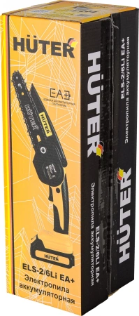 Электрическая цепная пила Huter ELS ELS-2/6Li дл.шины:6" (15.2cm) 1аккум. 2Ач ЗУ (70/10/33)