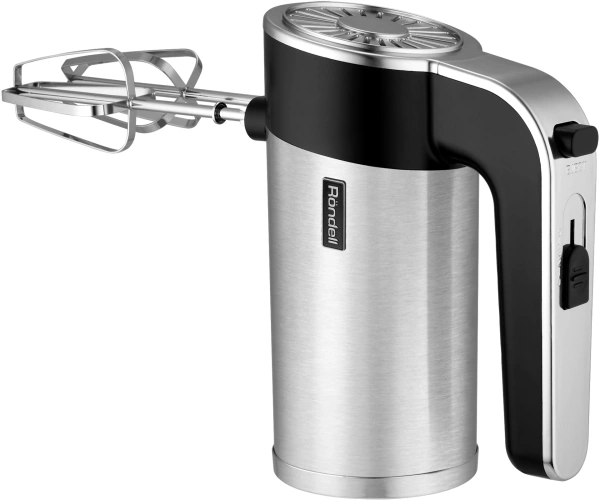 Миксер ручной Rondell RDE-1352 400Вт стальной