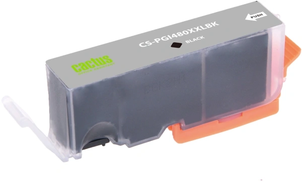 Картридж струйный Cactus CS-PGI480XXLBK черный пигментный (24.4мл) для Canon Pixma TR7540/TR8540/TS6140/TS8140