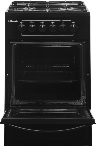 Плита Комбинированная Лысьва ЭГ 401-2у черный