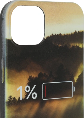 Чехол (клип-кейс) Gresso для iPhone 13 Meridian черный/бежевый (GR17AAAE8896)