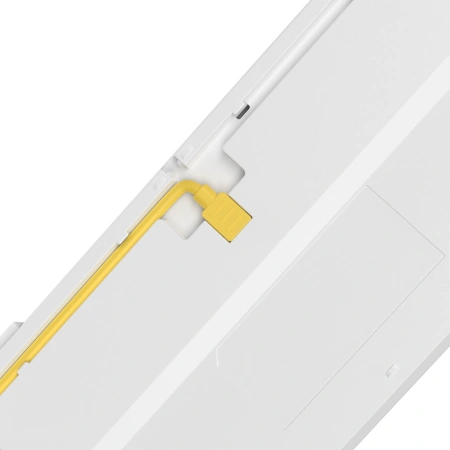 Клавиатура A4Tech Bloody S87 Energy механическая белый/желтый USB for gamer LED (S87 USB ENERGY WHIT