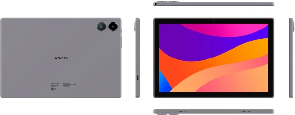 Планшет Digma CITI 1314C 4G SC9863A1 8C/3Gb/32Gb 10.1" IPS 1280x800/3G/4G/And13/серый/BT/GPS/5Mpix/2