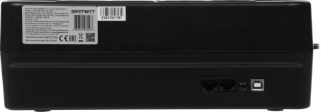 Источник бесперебойного питания Smartwatt SAFE PRO LCD 1000 600Вт 1000ВА черный