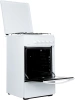 Плита Газовая Flama RG 2401 W белый реш.сталь