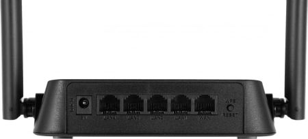 Роутер беспроводной D-Link DIR-615/Z1A N300 10/100BASE-TX черный