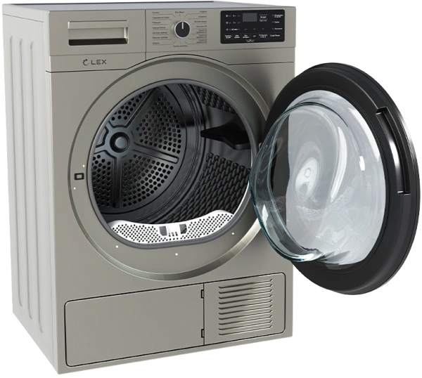 Сушильная машина Lex LDM10GrD кл.энер.:A++ макс.загр.:10кг серый (CHKO100018)