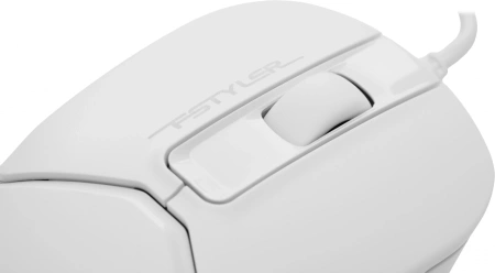 Мышь A4Tech Fstyler FM12S белый оптическая (1200dpi) silent USB (3but)