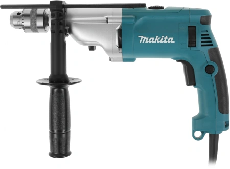 Дрель ударная Makita HP2070 1010Вт патрон:кулачковый реверс (кейс в комплекте)