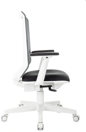 Кресло Бюрократ MC-W611N темно-серый TW-04 38-417 сетка/ткань крестов. пластик пластик белый