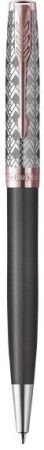 Ручка шариков. Parker Sonnet Premium K537 (CW2119791) Metal Grey PGT M черн. черн. подар.кор.