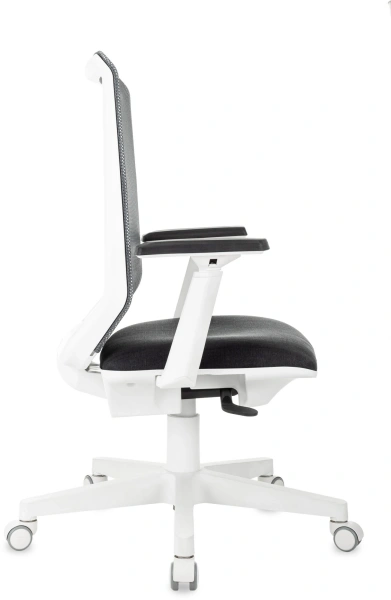 Кресло Бюрократ MC-W611N темно-серый TW-04 38-417 сетка/ткань крестов. пластик пластик белый