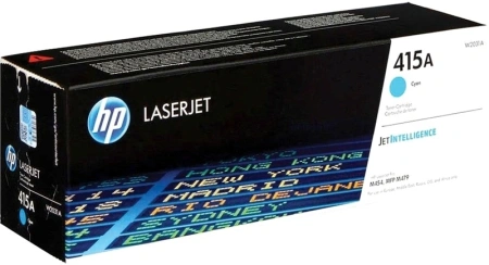 Картридж лазерный HP 415A W2031A голубой (2100стр.) для HP HP LJ M454/MFP M479