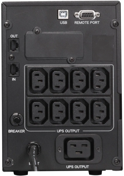 Источник бесперебойного питания Powercom Smart King Pro+ SPT-3000-II LCD 2400Вт 3000ВА черный