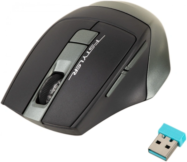 Мышь A4Tech Fstyler FB35 зеленый/черный оптическая (2000dpi) беспроводная BT/Radio USB для ноутбука (6but)