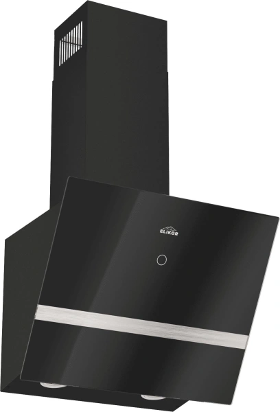 Вытяжка каминная Elikor Rise BK50 черный управление: сенсорное (1 мотор)