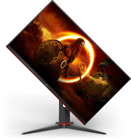 Монитор AOC 27" Gaming 27G2SPU черный IPS LED 1ms 16:9 HDMI M/M матовая HAS Piv 250cd 178гр/178гр 1920x1080 165Hz FreeSync Premium VGA DP FHD USB 5.07кг
