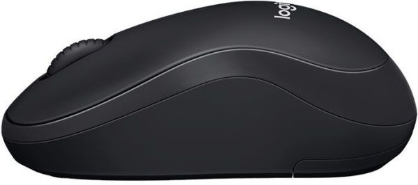 Мышь Logitech B220 черный оптическая (1000dpi) silent беспроводная USB (2but)