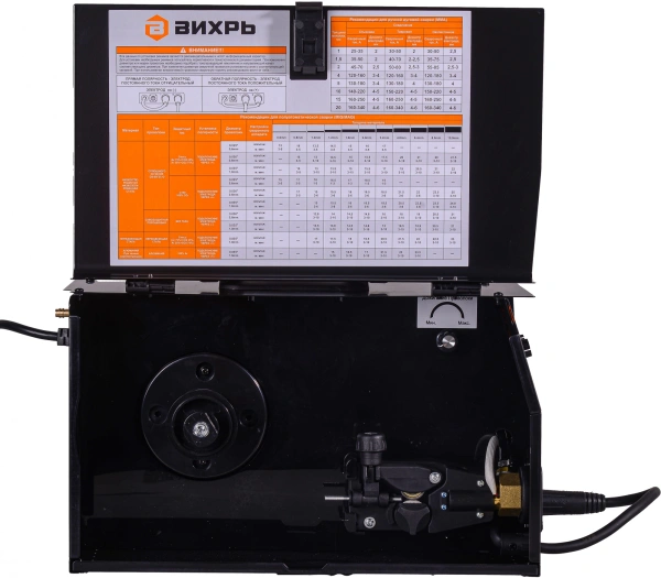 Сварочный полуавтомат Вихрь ИСА-180 MIG PRO инвертор MIG-MAG/FCAW/MMA/Lift TIG 4.8кВт