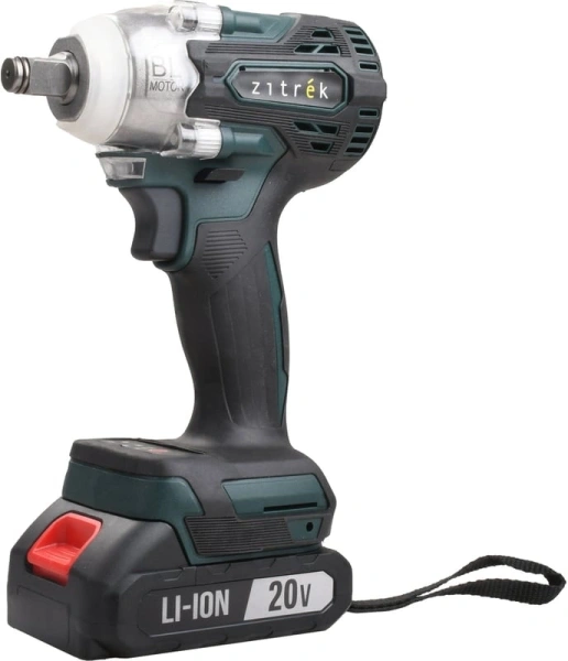 Гайковерт Zitrek Crusher 20 аккум. патрон:квад.1/2" (085-1021)