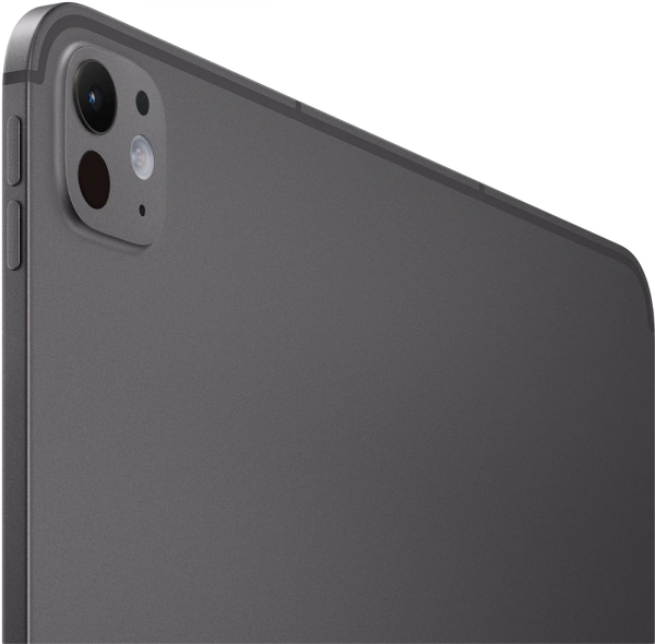 Планшет Apple iPad Pro 2024 A2926 M4 9C RAM8Gb ROM256Gb 13" OLED 2752x2064 5G eSIM iOS черный космос 12Mpix 12Mpix BT WiFi 9hr