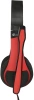 Наушники с микрофоном Оклик HS-M150 черный/красный 2.2м накладные оголовье (359486)