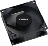 Вентилятор для корпуса Digma DFAN-80 80х80x25 черный 3-pin 4-pin (Molex) 23дБ Ret