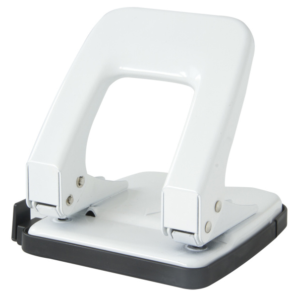 Дырокол Deli E0138 макс.:35лист. металл ассорти отв.:2 с линейкой