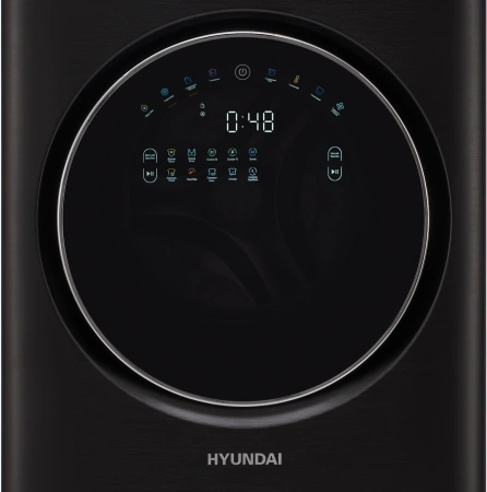 Стиральная машина Hyundai Gemini WMD9423 класс: A+++ загр.фронтальная макс.:15кг (с сушкой) темно-серебристый