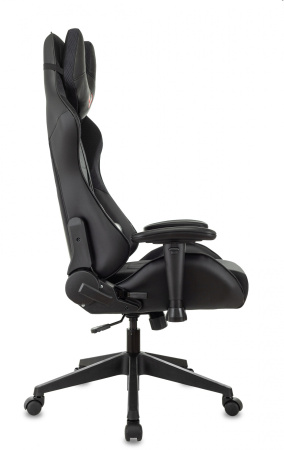 Кресло игровое Zombie VIKING 4 AERO Edition черный текстиль/эко.кожа с подголов. крестов. пластик