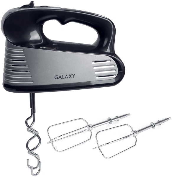 Миксер ручной Galaxy GL2208 250Вт черный/серебристый