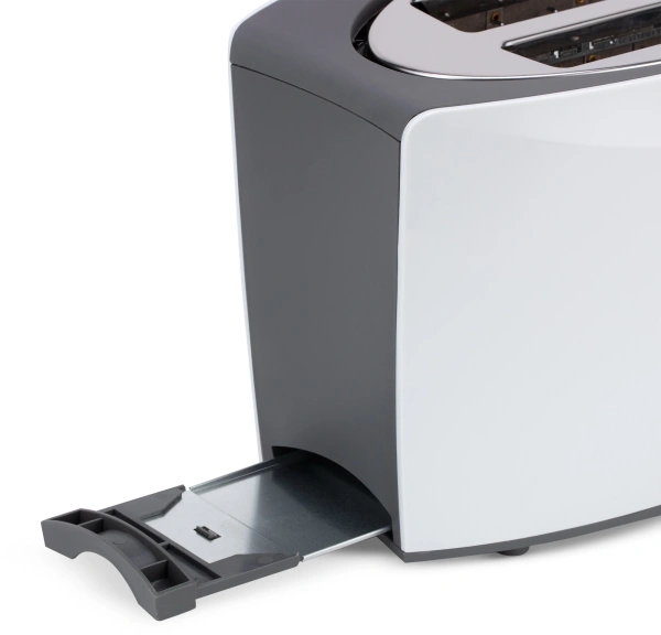 Тостер Vitek VT-7166 800Вт черный/белый