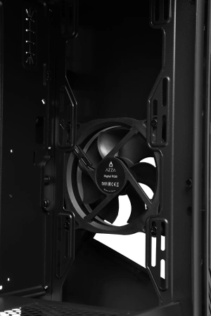 Корпус Azza Eclipse черный без БП ATX 4x120mm 2xUSB2.0 1xUSB3.0 audio bott PSU